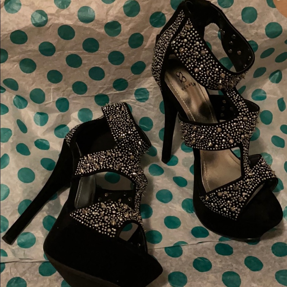 Scene black Shoes